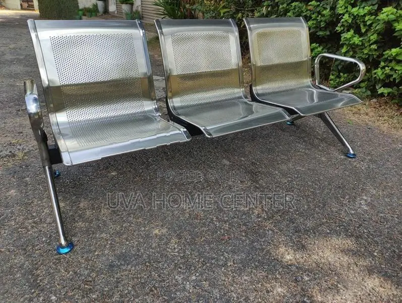 S/s Office Lobby Gang Chair 3 Seater