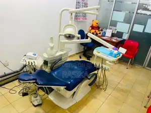 Dental chair with accessories