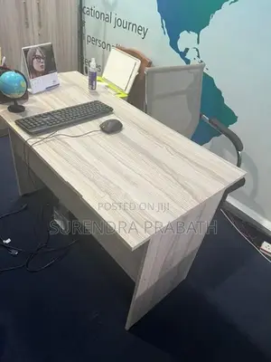 5 chairs with 3 tables