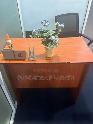 5 chairs with 3 tables