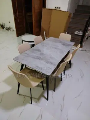 Luxury Dining Table with Chairs