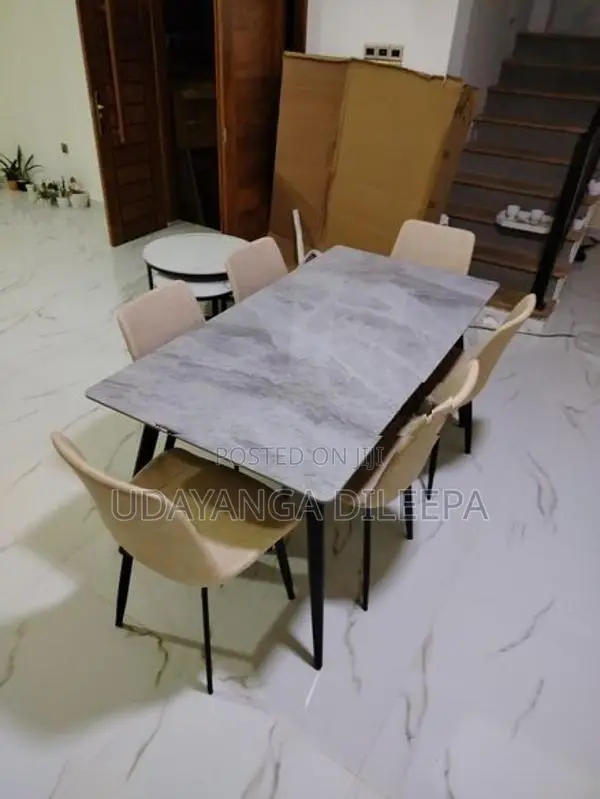 Luxury Dining Table with Chairs