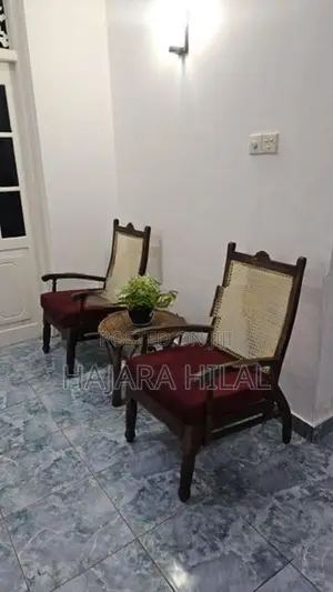 2 antique chairs with cushions for sale