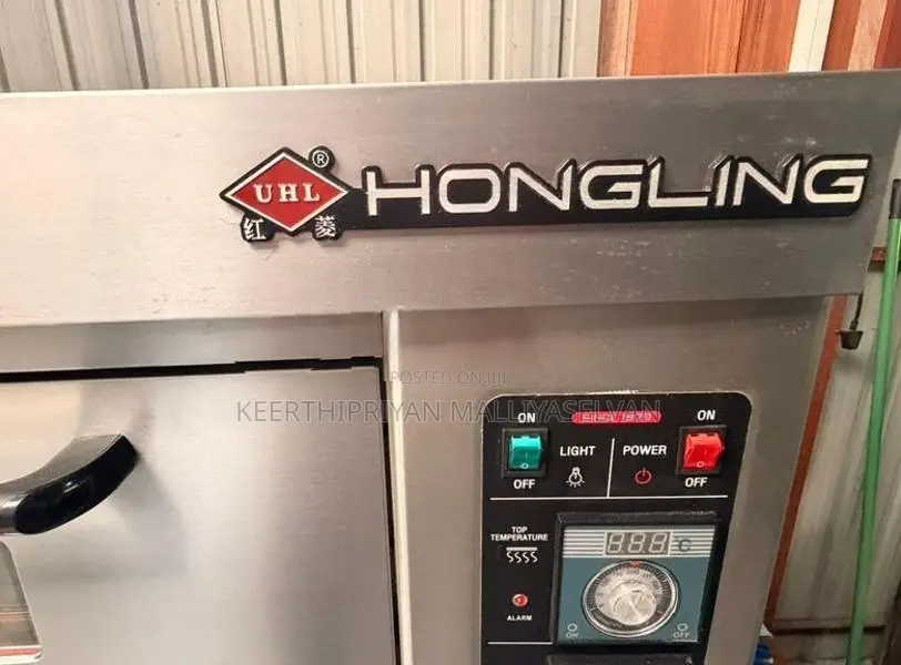 single deck 2 tray gas oven