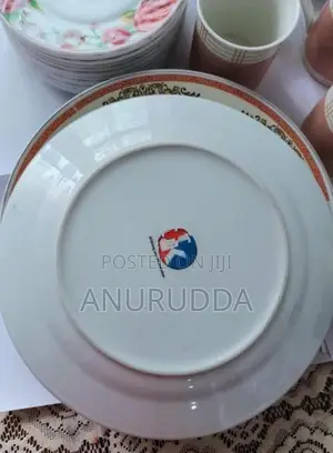Dinnerware Ceramics Set with Milk Cups