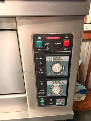 single deck 2 tray gas oven
