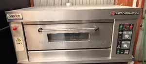 single deck 2 tray gas oven