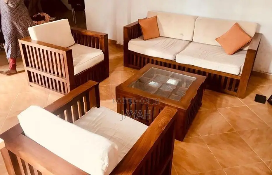 Used Teak Sofa Set
