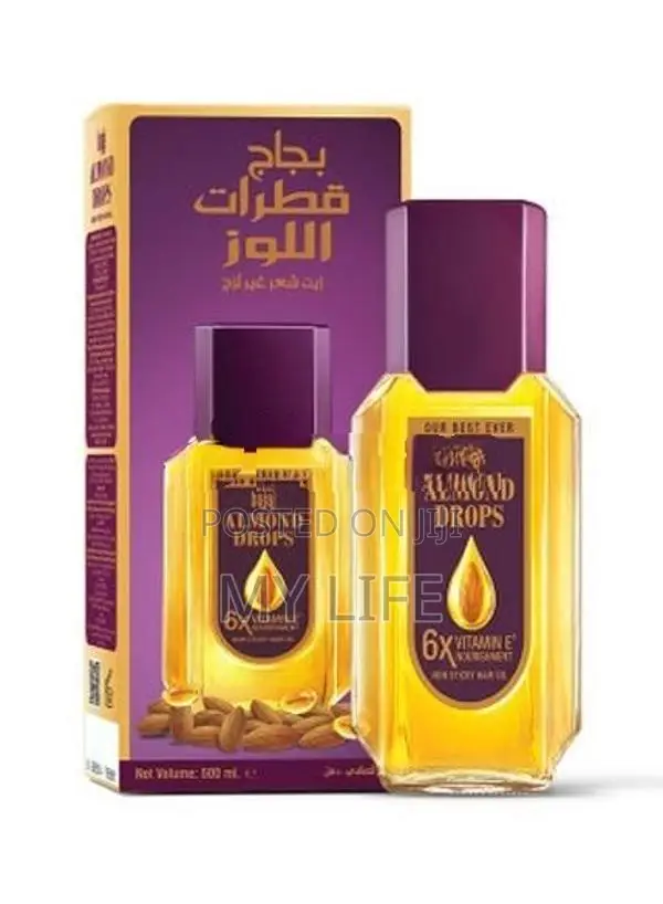 Bajaj Almond Drops Non-Sticky Hair Oil With Vitamin E - 200ml