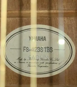 Yamaha FS 423S TBS