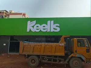 Keells supermarket sign
