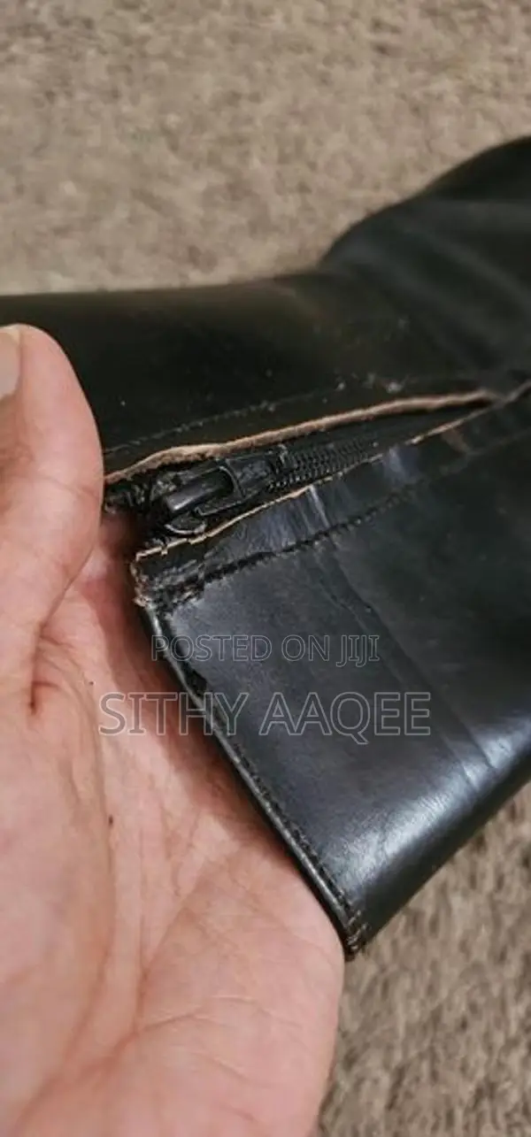 Genuine leather boots