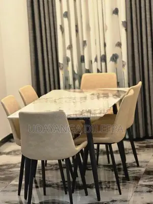 Luxury Dining Table with Chairs