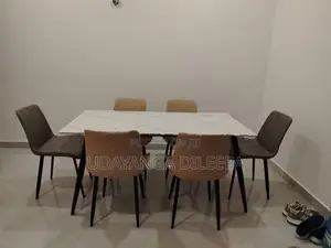 Luxury Dining Table with Chairs