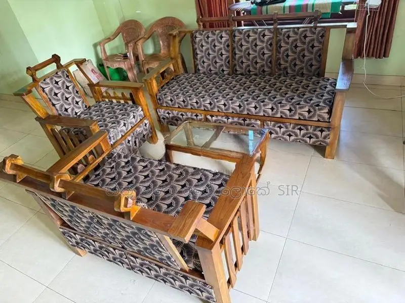 New Teak Sofa Set