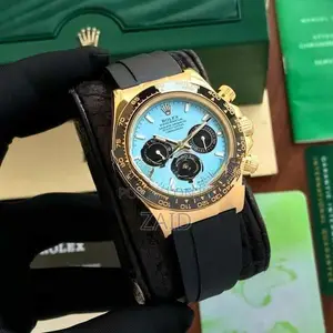 Rolex Cosmograph Daytona Turquoise Blue Dial Men's Watch