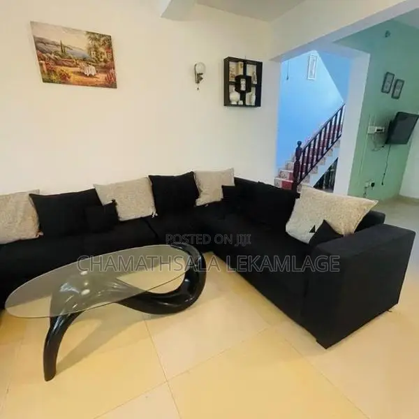 Sofa with stool