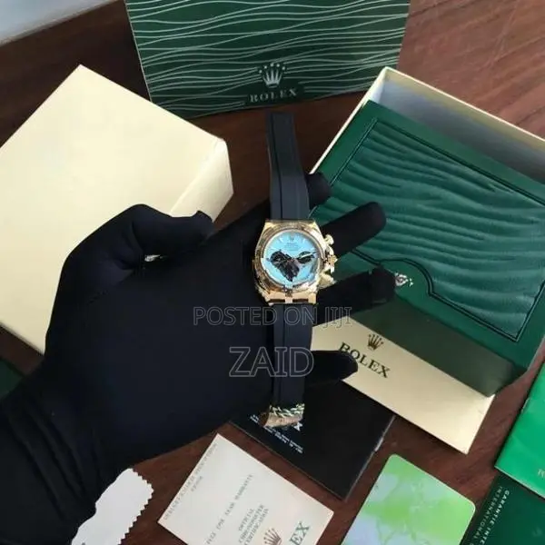 Rolex Cosmograph Daytona Turquoise Blue Dial Men's Watch