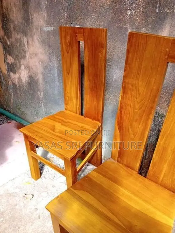 Dining Chair H Type Teak Wood Chairs