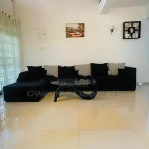 Sofa with stool