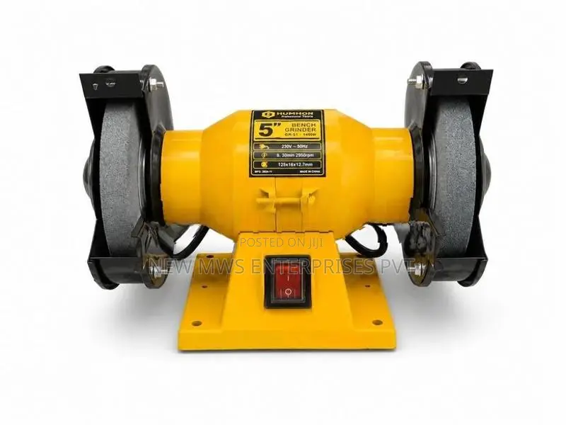 HUMHON MD-125 Bench Grinder – Brand New
