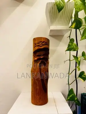 Wooden Statue for Table Decor