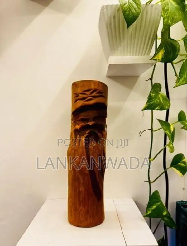 Wooden Statue for Table Decor