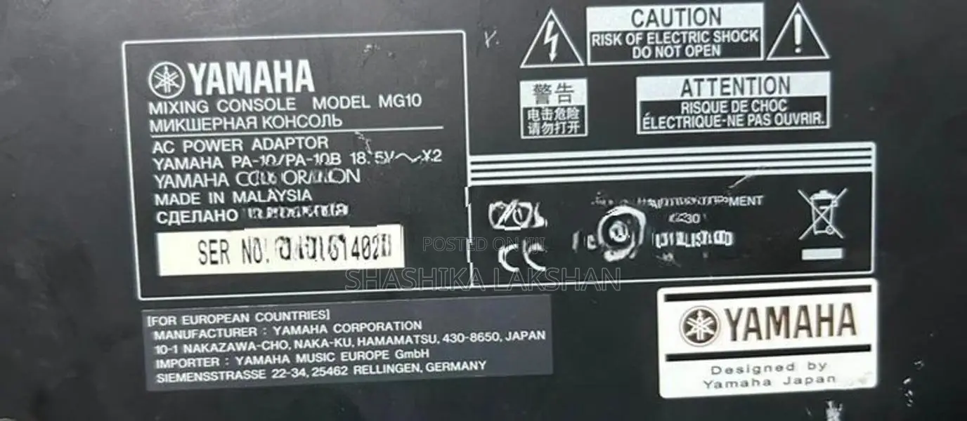 Yamaha Mg10