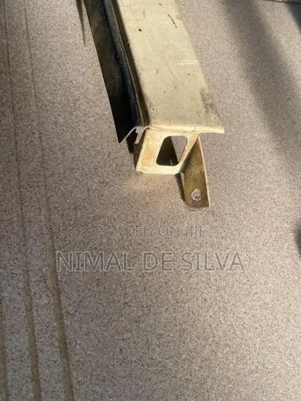 Benz W 124 Right Side Head Light Under Metal Plate with Rubber