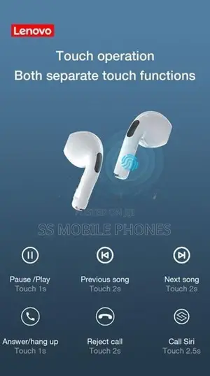 Lenovo LivePods HT38 TWS Bluetooth Wireless Earbuds