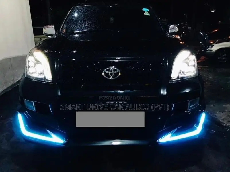 prado 120 LED headlights