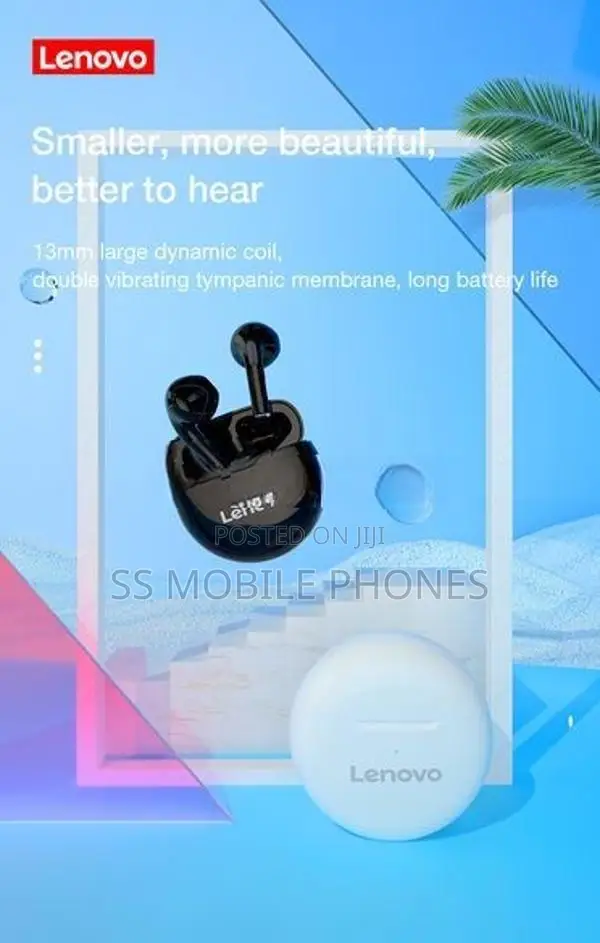 Lenovo LivePods HT38 TWS Bluetooth Wireless Earbuds