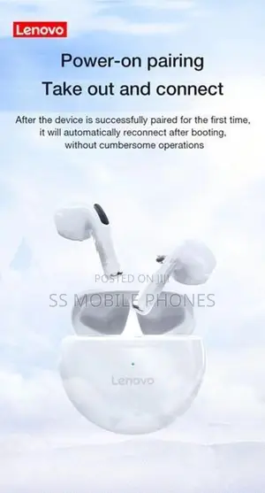 Lenovo LivePods HT38 TWS Bluetooth Wireless Earbuds