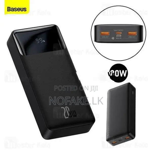 Baseus Bipow New Version 25W 20000Mah Fast Charge Power Bank
