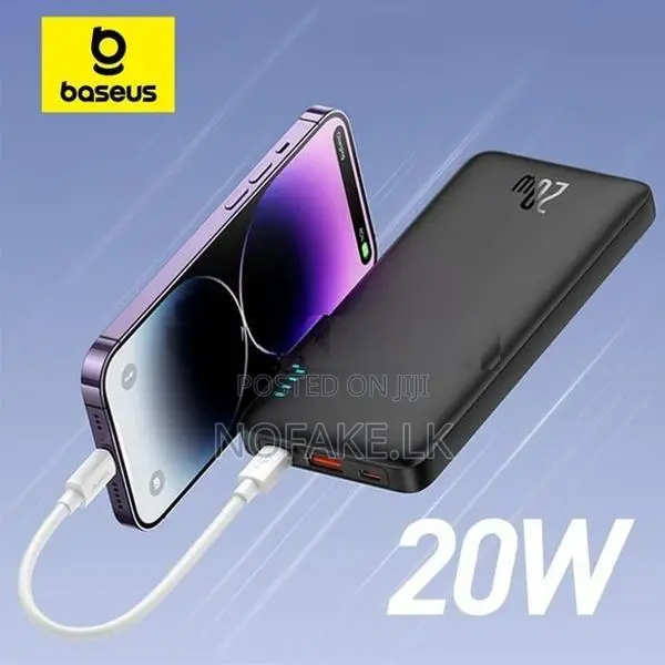 Baseus Airpow 20W 20000mah ( 3-Ports ) Power Bank
