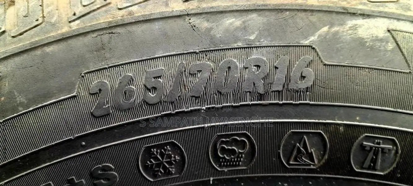 265/70/16 Used Tyre Set
