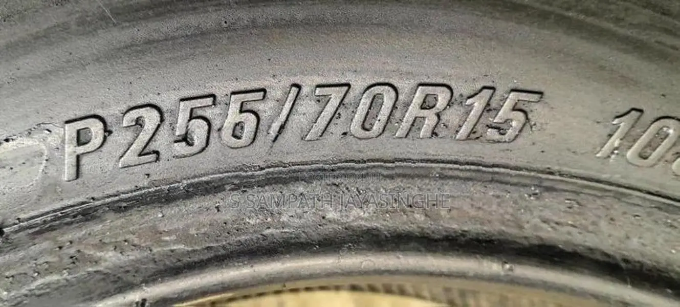 255/70/15 Used Tyre Set