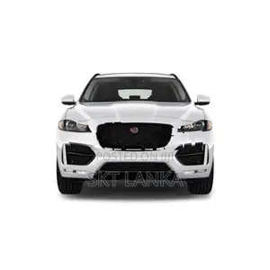 Jaguar F Pace R Sport 2019 front face cut BUMPER BONNET HEADLIGHT