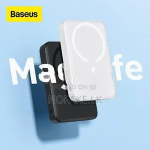 Baseus 20W 10000mah Magnetic mini Wired & Wireless Power Bank - Black