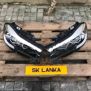Genuine BMW 7 740Le M Sport Face Cut Headlights Bumper Bonnet