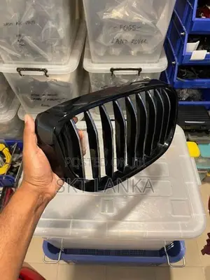 Gen/New BMW 740e 740Le G11 2018 M Performance black bumper shell grill