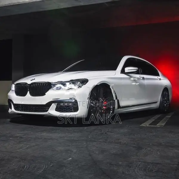 Gen/New BMW 740e 740Le G11 2018 M Performance black bumper shell grill