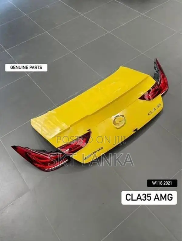 Genuine CLA CLA200 2021 Rear Bootlid Dicky with LED Lights bumper door