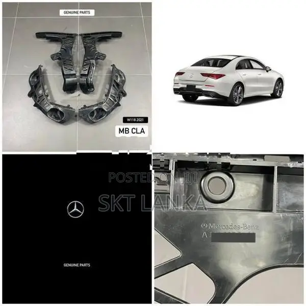 Genuine Mercedes CLA CLA200 2020 AMG Rear Bumper Brackets