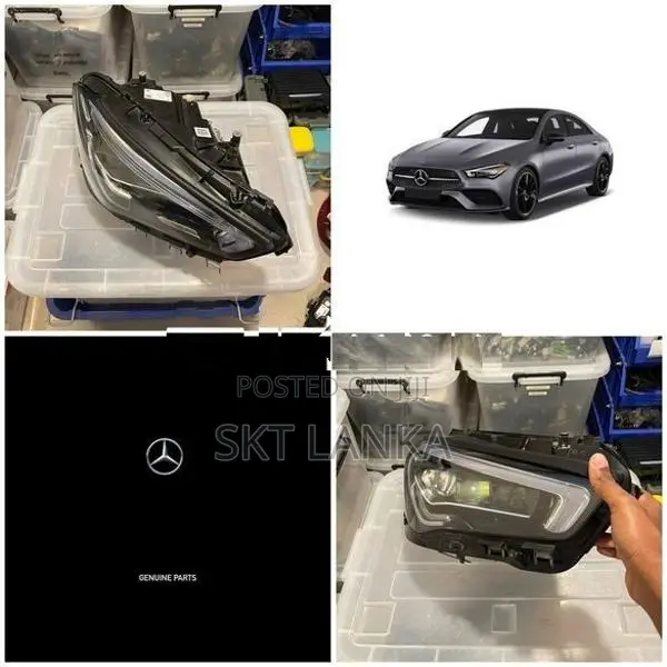 Genuine Mercedes CLA 200 AMG 2020 Multibeam LED Headlight BUMPER BONNE