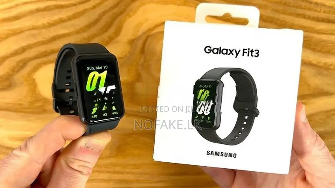 Samsung Galaxy Fit 3 Smart Watch With Amoled Display