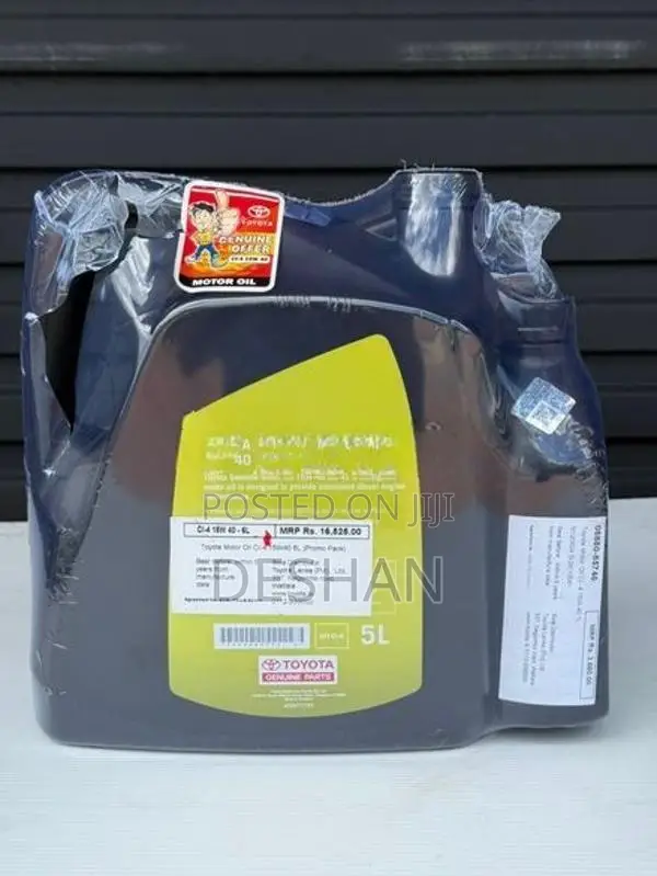 Toyota engine oil CI4 15W40 6L pack Disel