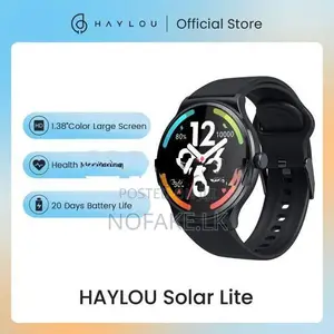 Haylou Solar Lite Smartwatch Health Tracking & Long Battery Life