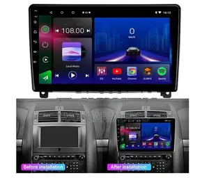 Peugeot 407 OEM GPS Carplay Android DVD Audio Setup with Panel
