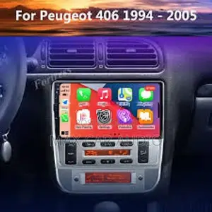 406 Peugeot Car Android Gps DVD Audio Setup with Panel